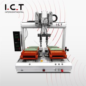 I.C.T-SR250DD Desktop Robotic Automatic PCB Soldering Robot