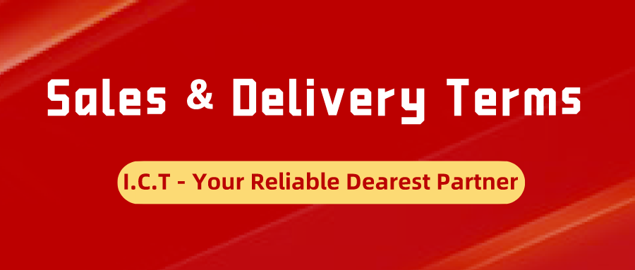 Sales & delivery terms