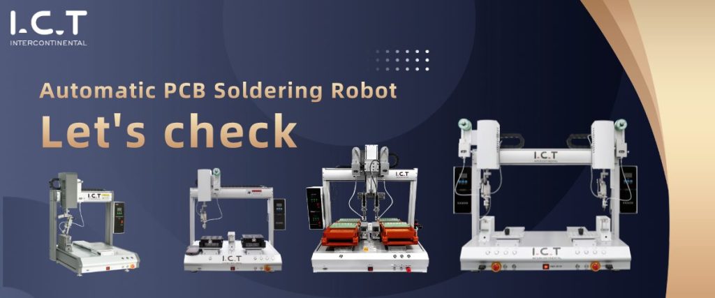 automatic PCB soldering robot