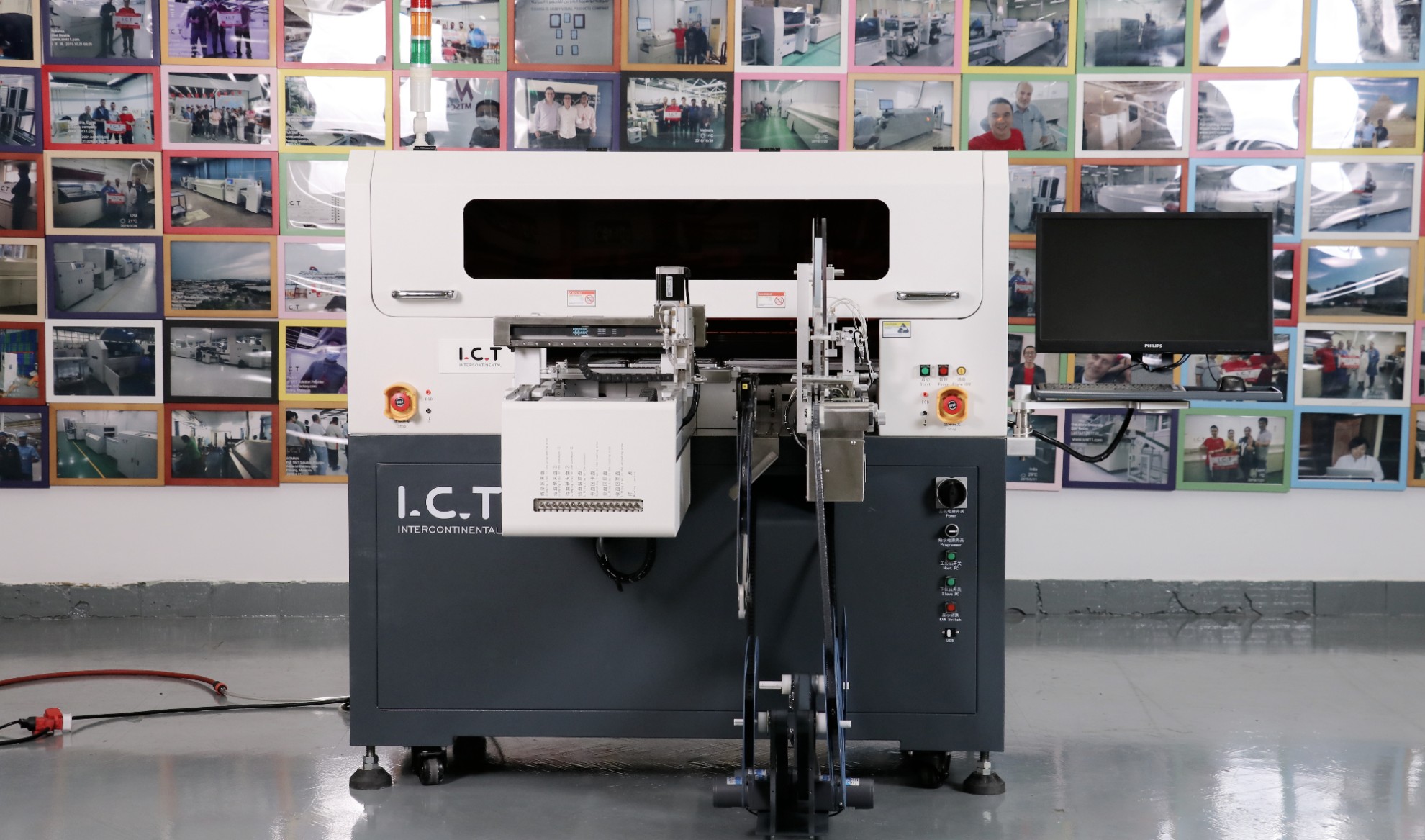 IC Autoamted Programmer Machine I.C.T-910 main