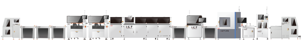 I.C.T Selective Wave Soldering Machine DIP Line5