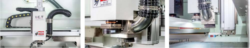 PCB Router Machine for Precise Cutting I.C.T-5700M 7 Router System