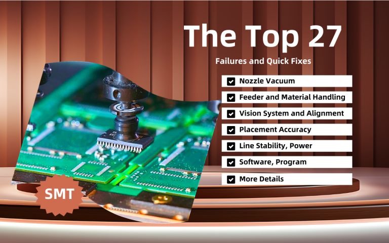 Top 27 SMT Pick and Place Machine Failures and Quick Fixes - I.C.T SMT ...
